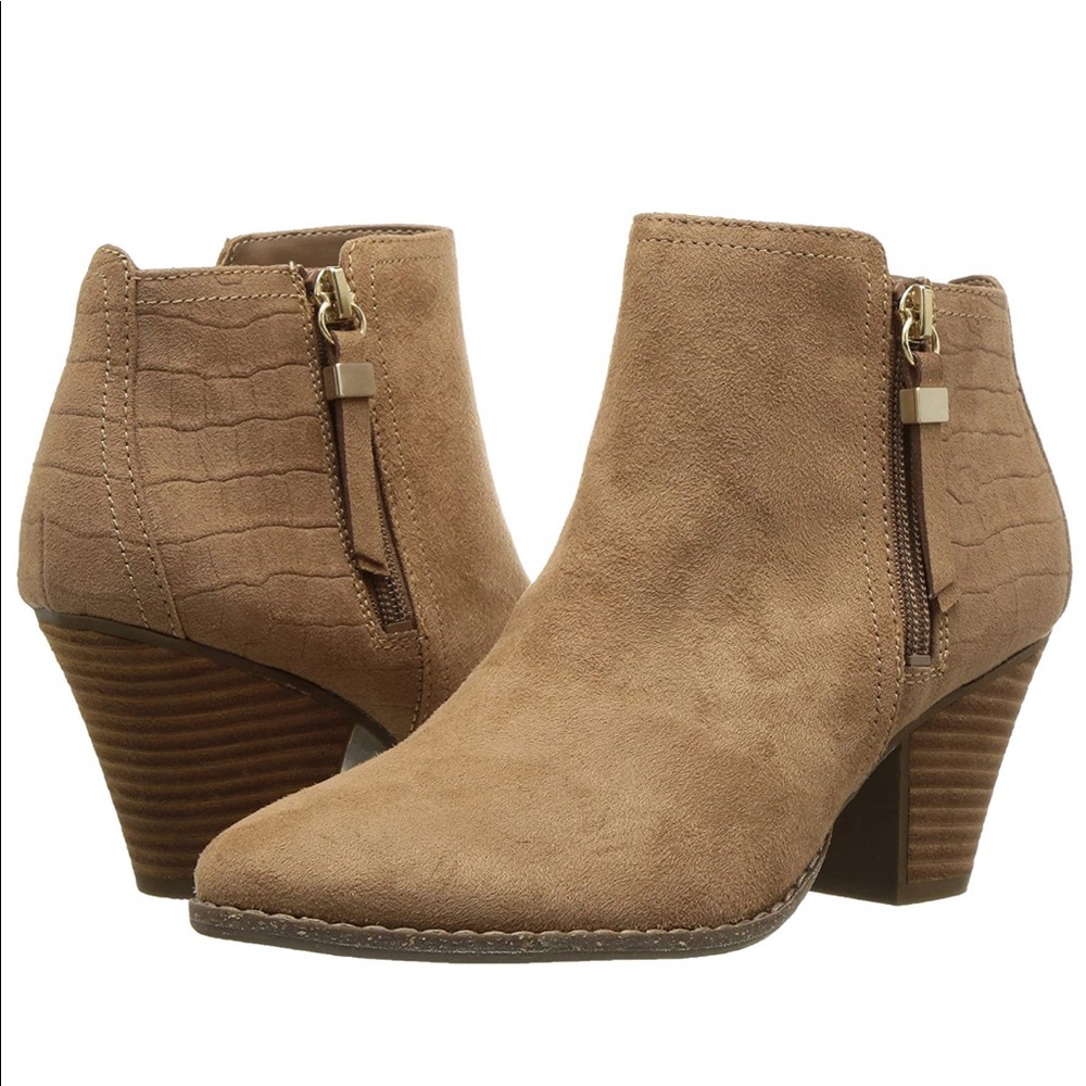 Dr. Scholl’s Tan Cunning Ankle Boots NWT Size 8.5